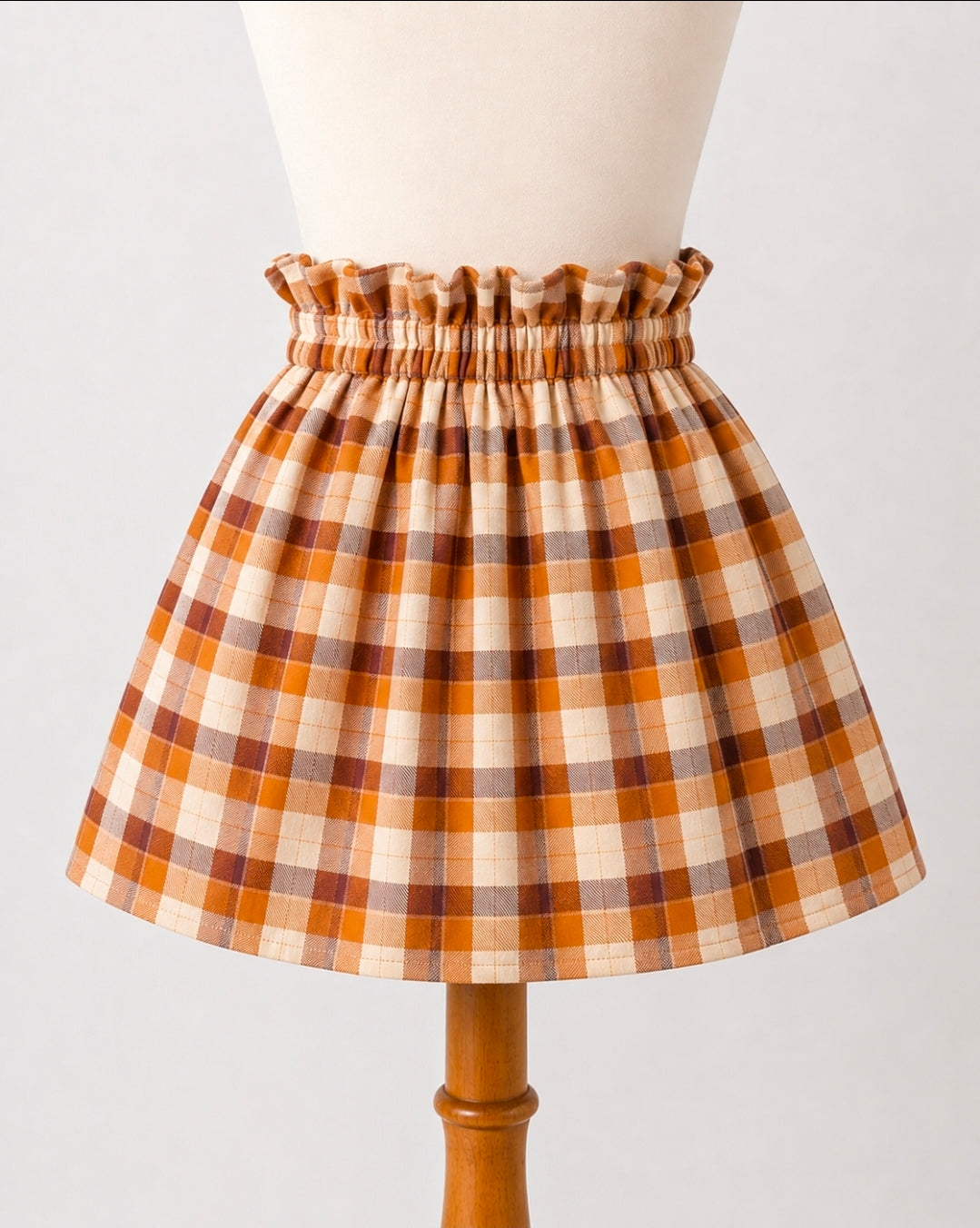 Maple Check Skirt