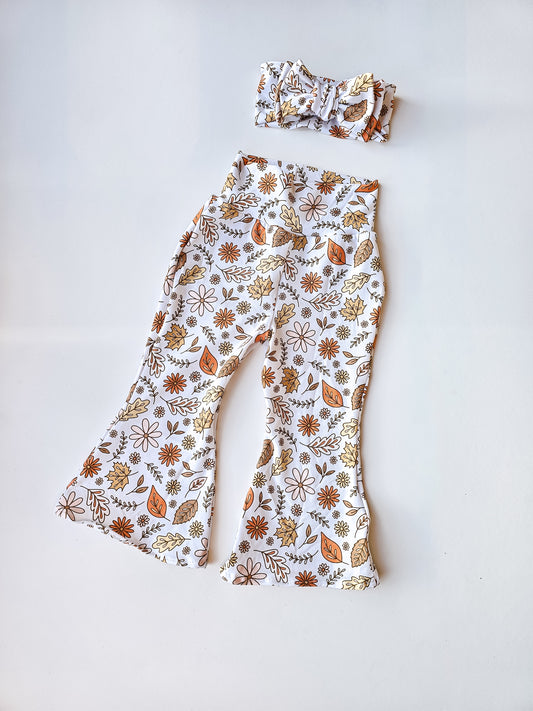 Autumn Flares & Headband 12-18m
