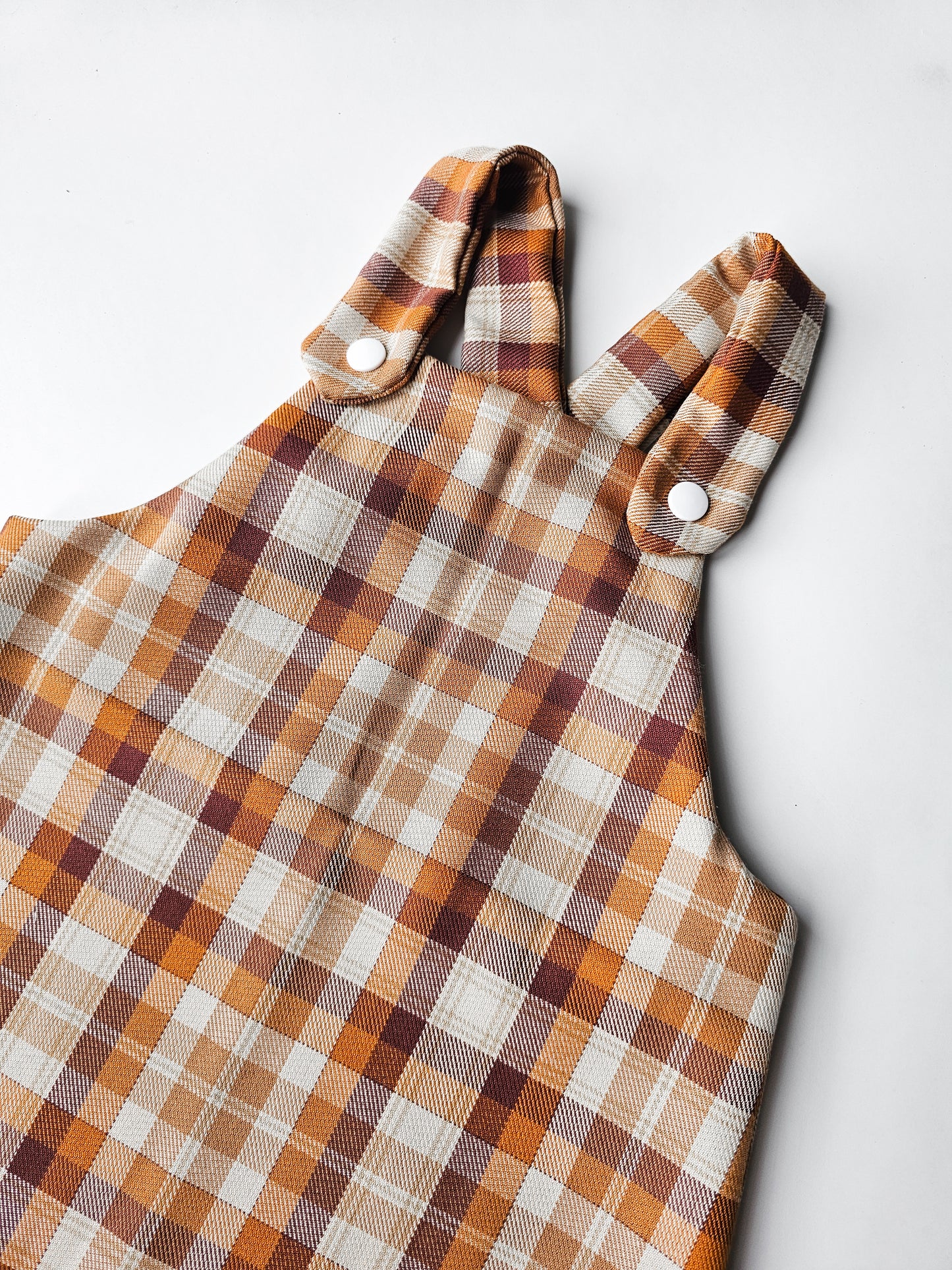 Maple Check Dungarees