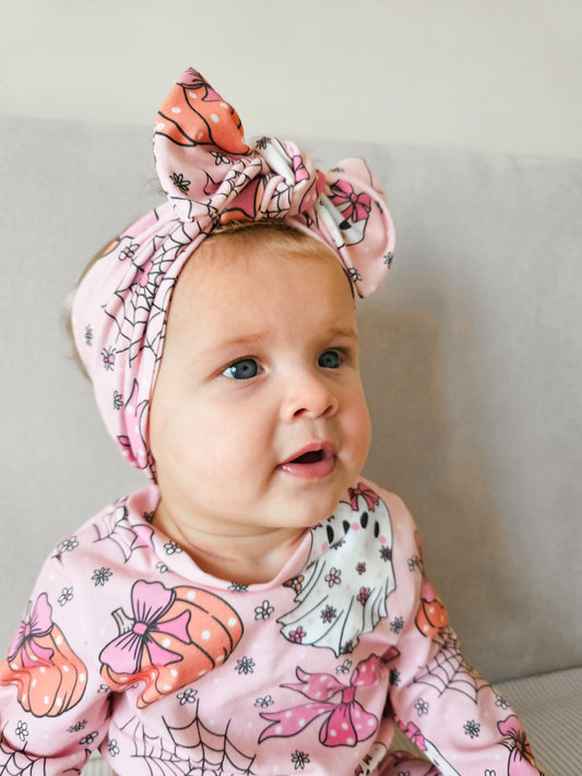Pumpkin Kisses Headband