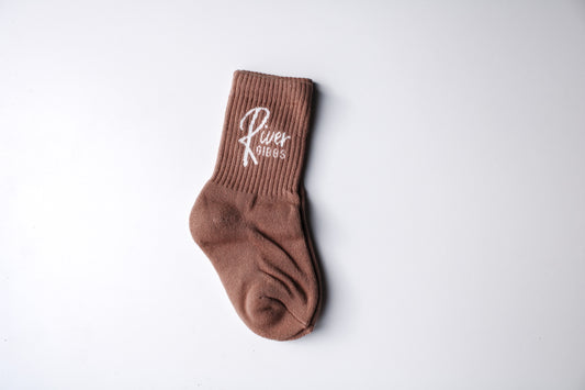 Kids Brown Socks