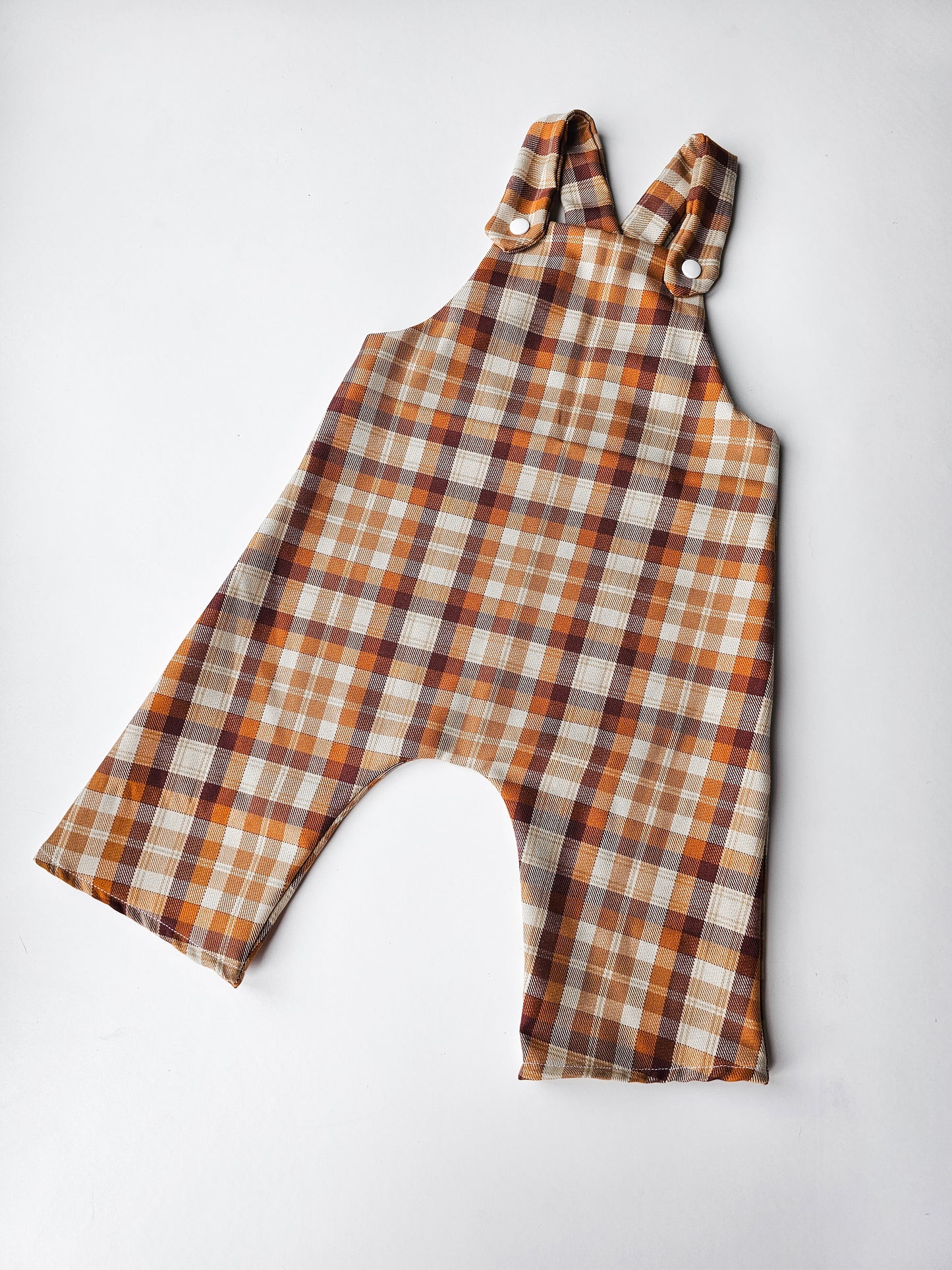 Maple Check Dungarees