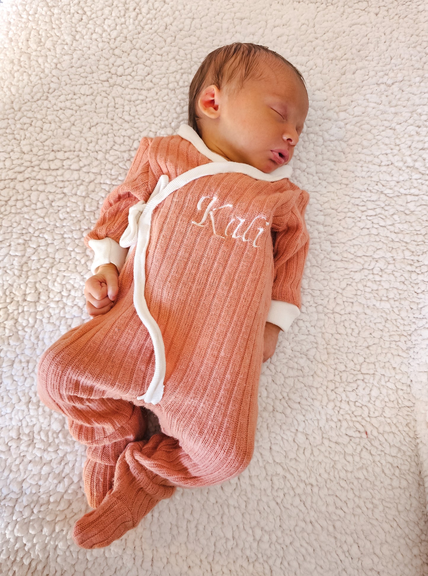 Personalised Wrap Babygrow