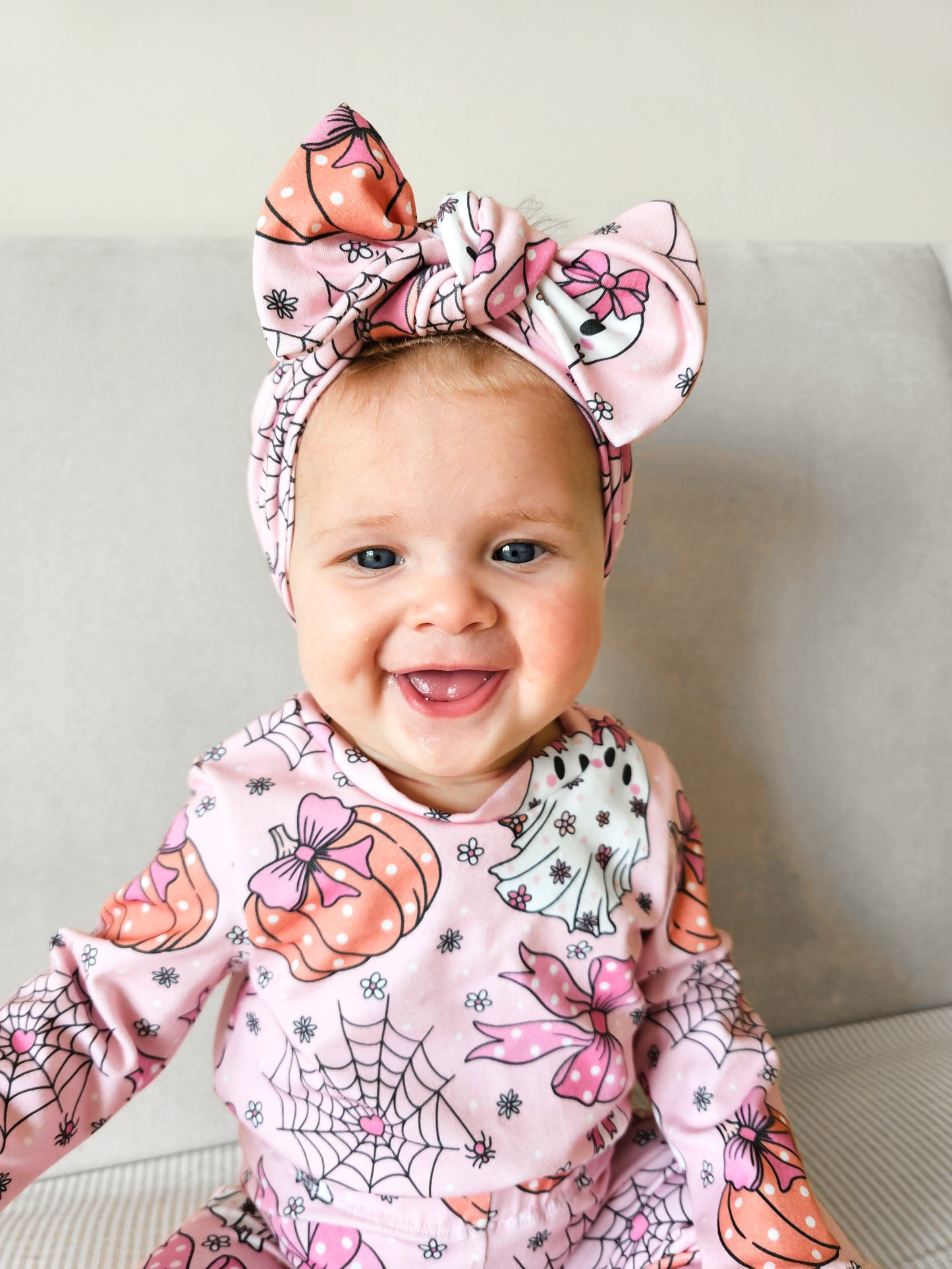 Pumpkin Kisses Headband