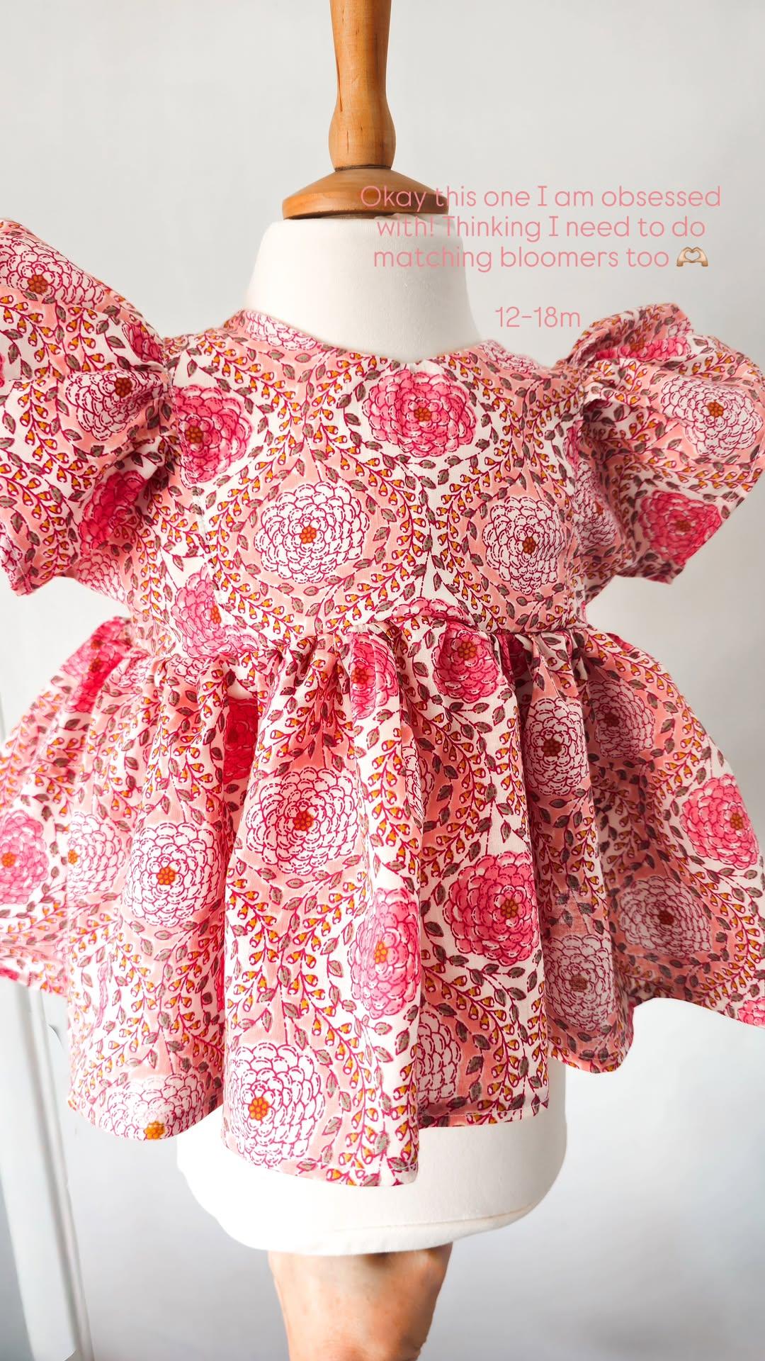 Floral Dress 6-12m