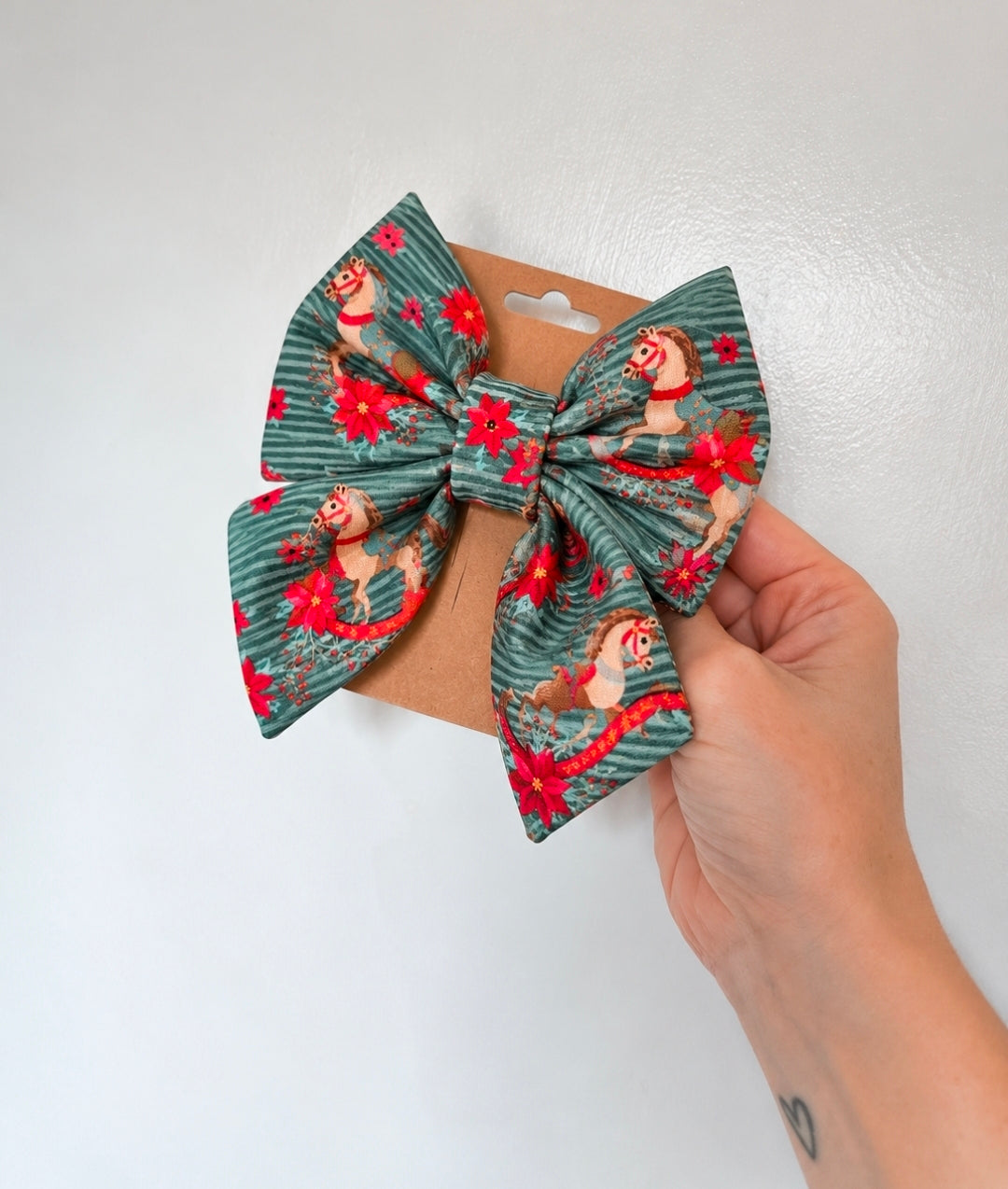 Vintage Christmas Sailor Bow